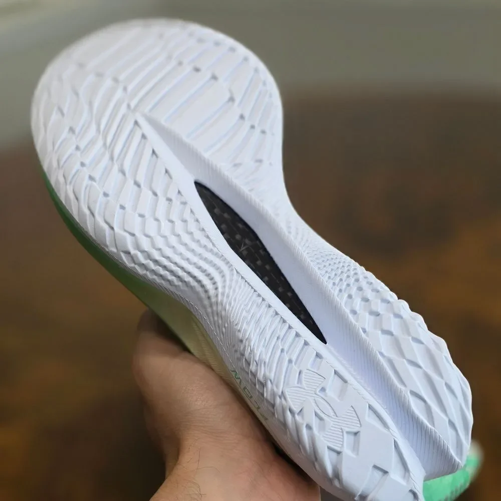 Under Armour Flow Velociti Elite 2 Running Shoes Women's 8.5 White Green 3027338